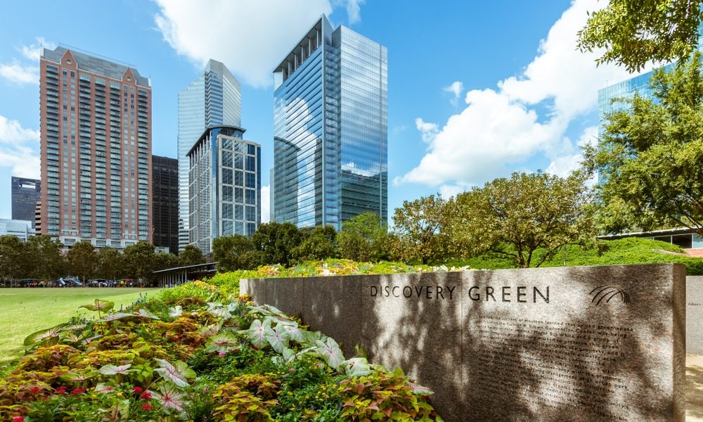 Houston,,Tx,-,April,22,,2018:,View,Of,Downtown,Skyline